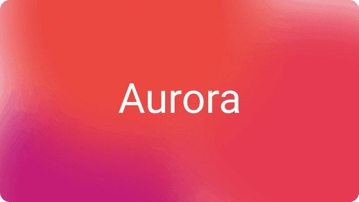 Aurora UI example of usage