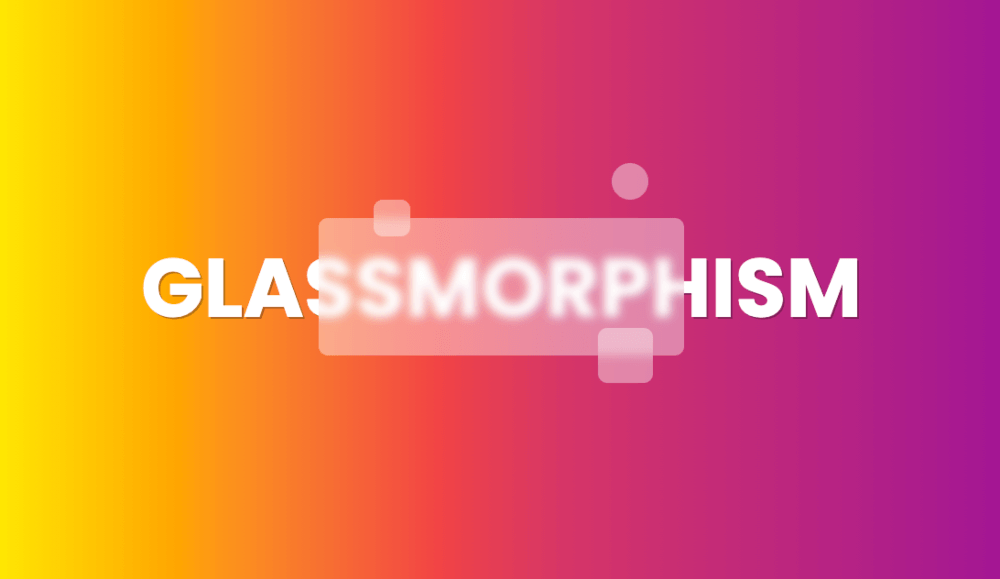 Glassmorphism - new trend in user interfaces design